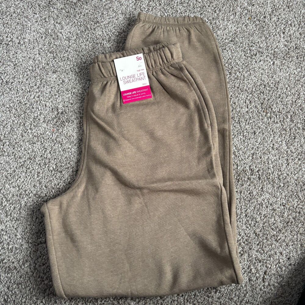 So Junior Size S High Rise Lounge Life Mayflower Brown Oversized Boyfriend Jo #3